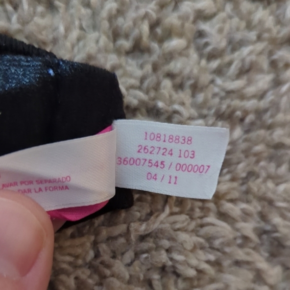 Black Women's Bra - Picture 4 of 5